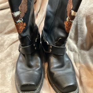 Women’s Harley Davidson Leather Boots